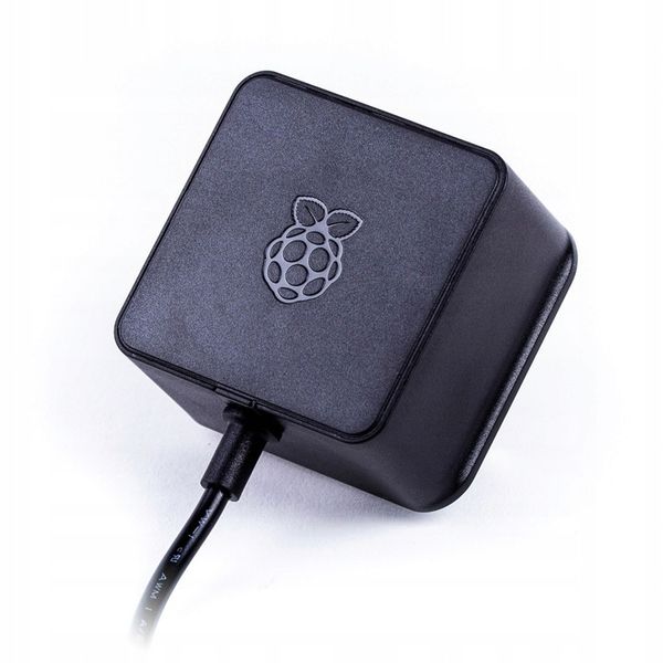 Zasilacz USB C 5,1V/3A do Raspberry Pi 4 - czarny zdjęcie 2