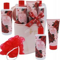 Zestaw 5 Kosmetyków AURORA w KOSMETYCZCE Prezent dla Babci BUKIET RÓŻ Spa