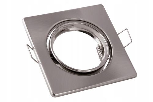 ZESTAW 6x LED 5W OPRAWA halogen CHROM KWADRAT na Arena.pl