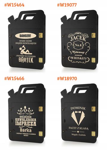 PREZENT NA URODZINY KANISTER BAREK 30 40 50 grawer na Arena.pl