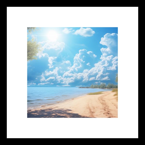 Plakat 20x20cm Letni Dzień zdjęcie 3