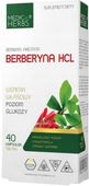 MEDICA HERBS BERBERYNA HCL 516 mg 40 kapsułek Odchudzanie Metabolizm Apetyt