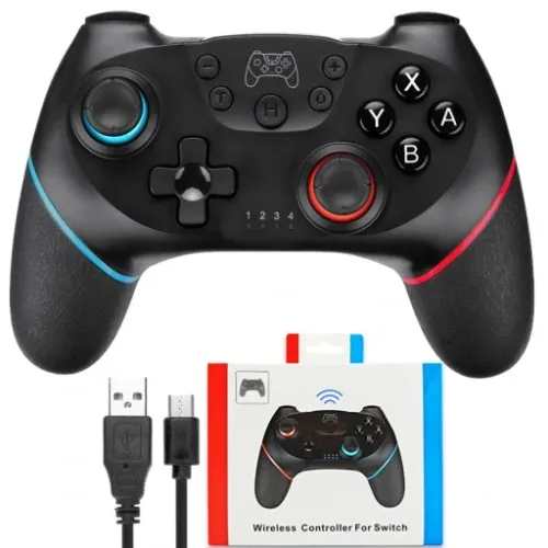 PAD do NINTENDO SWITCH PC BEZPRZEWODOWY Joystick Kontroler + KABEL USB na Arena.pl
