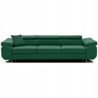 KANAPA RIGATTO ZIELONA Wersalka Rozkładana Funkcja Spania KRONOS