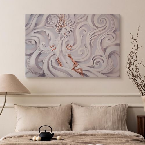 Obraz Canvas Do Sypialni Bogini Grecka MEDUZA Kobieta Efekt 3D 30cm x 20cm na Arena.pl