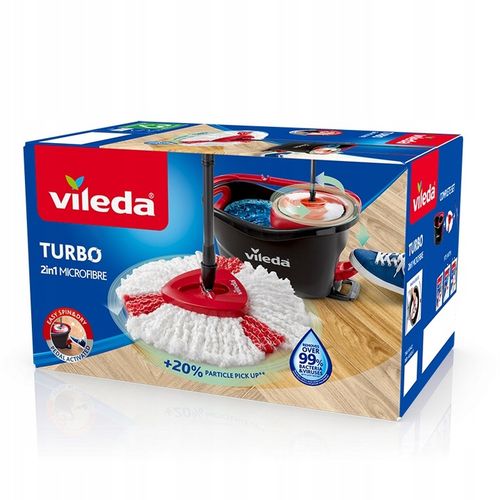 Wiadro i mop obrotowy Vileda Turbo 38 cm na Arena.pl