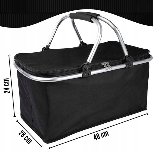 Kosz termiczny MEMFLOW TORBA PODRÓŻNA IZOLOWANA TERMICZNIE czarny 30 l na Arena.pl