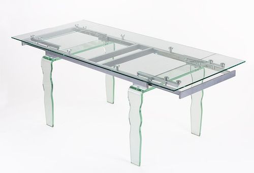 Stół szklany VENDOME CLEAR 140/200 na Arena.pl