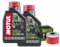 ZESTAW OLEJ MOTUL 5100 10W40 2L FILTR HF113 HONDA XL125 Varadero 01-12