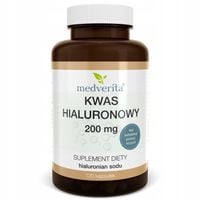 Kwas Hialuronowy 200mg hialuronian sodu - 120 kaps