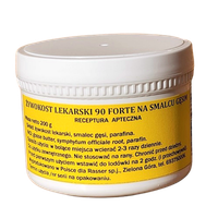 Maść żywokostowa 90 forte na smalcu gęsim 200g