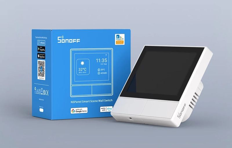 Sonoff NSPanel Inteligentny Przełącznik Ścienny WiFi BLE Biały zdjęcie 9