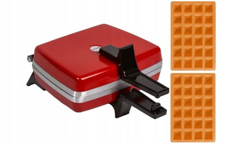 Gofrownica DEZAL 301.7 Czerwony na Arena.pl