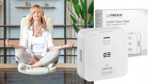Czujnik czadu Firesco FCO-850 WF z WiFi aplikacja Tuya na Arena.pl