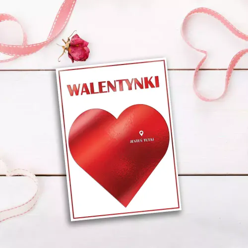 Karnet B6, Walentynki, Serce I Pinezka na Arena.pl