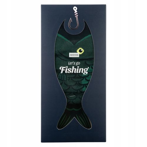 Śmieszne SKARPETKI RYBY SOXO PREZENT dla FACETA na WALENTYNKI r. 40-45 na Arena.pl