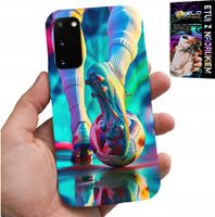 ETUI DO SAMSUNG GALAXY S20 - PIŁKA NOŻNA FOOTBALL PIŁKARZE + FOLIA