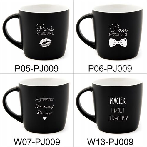 KUBEK CERAMICZNY Z GRAWEREM DO KAWY HERBATY 350 ML z imieniem prezent na Arena.pl