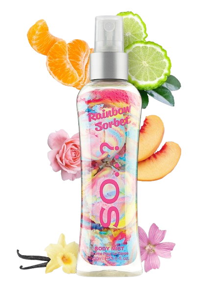 SO...? Perfumowana mgiełka do ciała Rainbow Sorbet zdjęcie 2