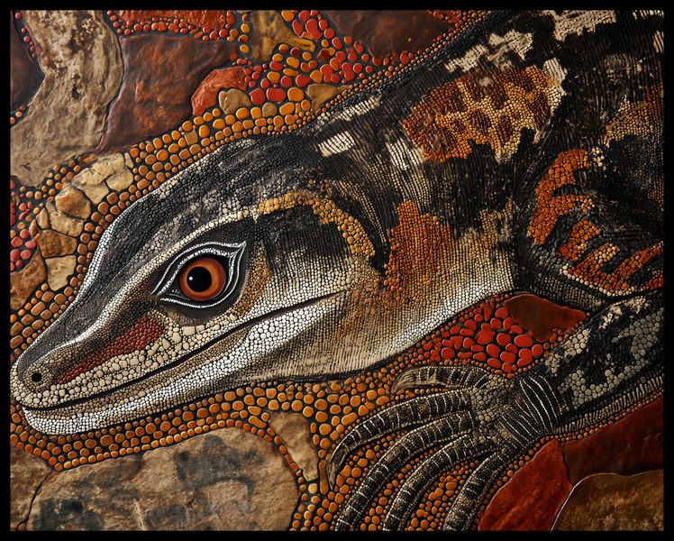 Plakat 76x60,5cm Oko Jaszczurki zdjęcie 2