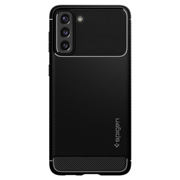 Etui Spigen Rugged Armor do Samsung Galaxy S21 Matte Black zdjęcie 2