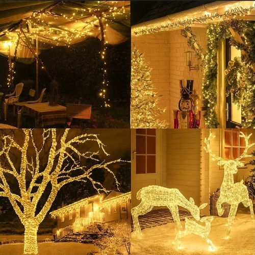 światełka lampki 500 led ciepły biały, flash biały lamp31cb na Arena.pl