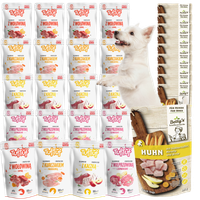MOKRA KARMA DLA PSA TufTuf Betty's SASZETKA MIX SMAKÓW 30x100g/125g