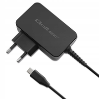 Ładowarka sieciowa Qoltec GaN POWER PRO | 1xUSB-C | 45W | 5-20V | 2.25-3A |