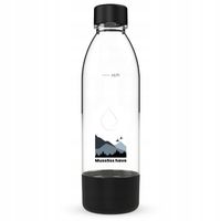 PushAir Butelka do Saturatora Dafi 0,7 Czarna Góry