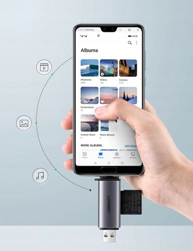 Ugreen Czytnik Kart Sd / Micro Na Usb / Usb-C 3.0 na Arena.pl