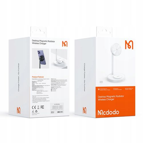 mcdodo stacja dokująca ładowarka indukcyjna 2w1 do magsafe iphone na Arena.pl