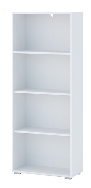 Emaga REGAŁ SZAFKA 4P SENSO 4 PÓŁKI BIEL MAT zdjęcie 2