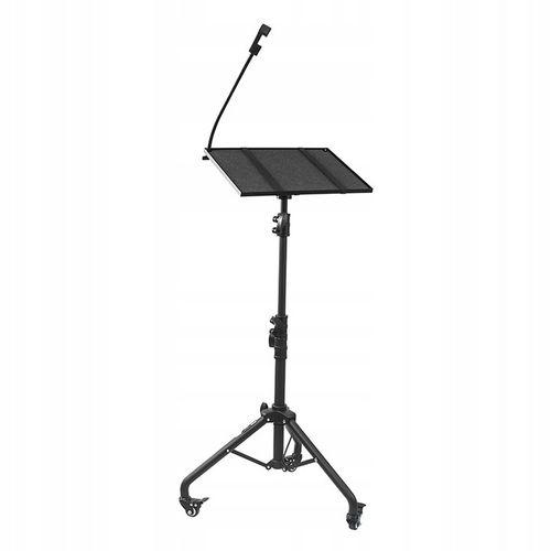 STATYW STOJAK UCHWYT PODSTAWKA do PROJEKTORA LAPTOPA REGULOWANY NA KÓŁKACH na Arena.pl