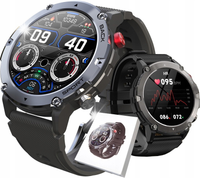 WOJSKOWY ZEGAREK MĘSKI SMARTWATCH PULSOMETR CIŚNIENIOMIERZ ROZMOWY SMS PL