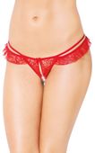 g-string 2452 - red s/m