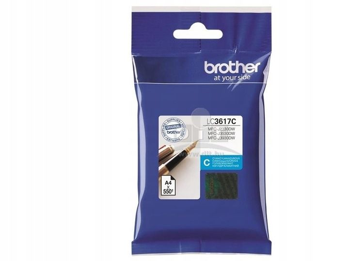 Tusz BROTHER LC3617C Cyjan Oryginalny zdjęcie 1