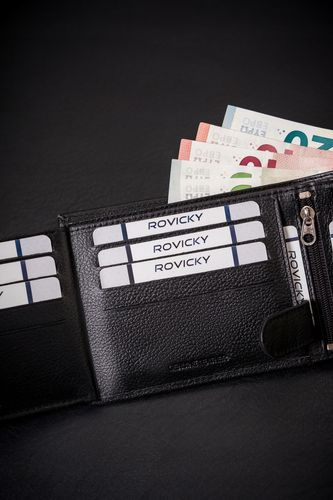 duży, skórzany portfel męski z systemem rfid - 4u cavaldi na Arena.pl