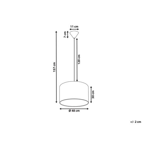 Lampa wisząca niebieska DULCE na Arena.pl
