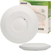 Mikrofalowy Czujnik Ruchu Sufitowy LED Bardzo Czuły Płaski 2000W 360°