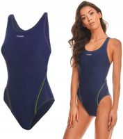 Strój kąpielowy damski kostium jednoczęściowy pływacki POLSKI 44 ZAGANO