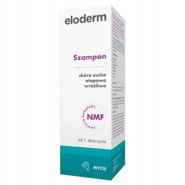 Eloderm szampon 200 ml zdjęcie 1