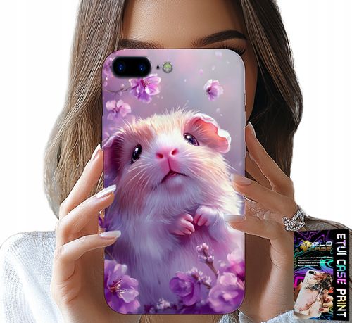ETUI DO IPHONE ( 7 PLUS ) - SŁODKI CHOMIK, GRYZONIE WZORY DLA DZIECI na Arena.pl
