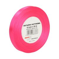 WSTĄŻKA SATYNOWA 12MM X 32M WS12-14 BREWIS FUKSJA 5906190683366