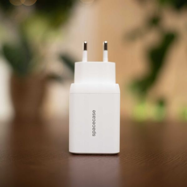 Spacecase Usb Charger 65W Gan Sc009W White zdjęcie 7