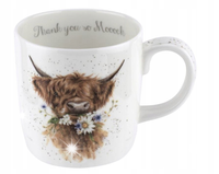 Royal Worcester kubek 400ml motyw byk uniwersalny porcelana na prezent