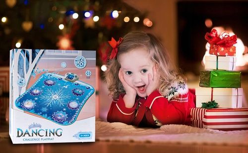 MATA DO TAŃCZENIA MUZYCZNA GRA ZRĘCZNOŚCIOWA KRAINA LODU MUZYKA BLUETOOTH na Arena.pl