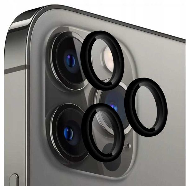 Spacecase Camera Ring Iphone 12 Pro Max Black zdjęcie 3