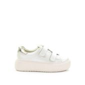 GOE Damskie sneakersy beżowe RR2N4018 BEIGE METALLIC 38