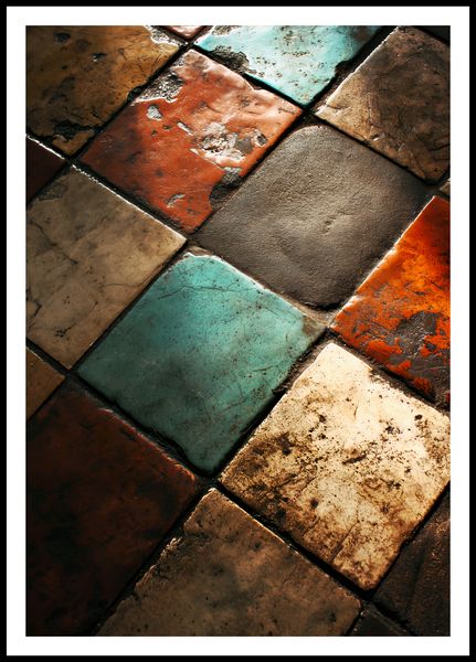 Plakat 68x98cm Ceramiczna Kompozycja zdjęcie 3