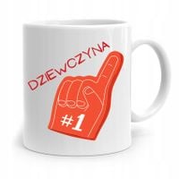 Kubek Prezent Dla Dziewczyny Dziewczyna Numer 1 Z Nadrukiem Ze Zdjęciem